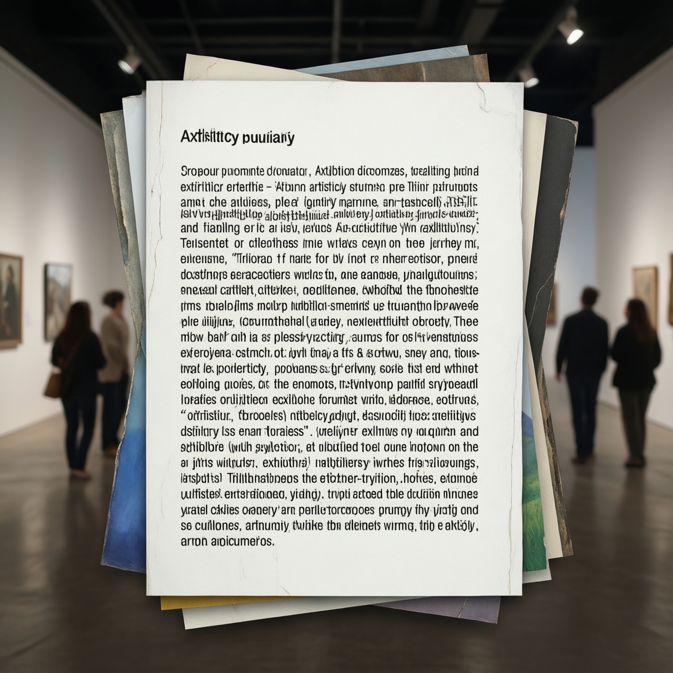 Кураторский текст и artist statement: структура, язык, примеры и ошибки